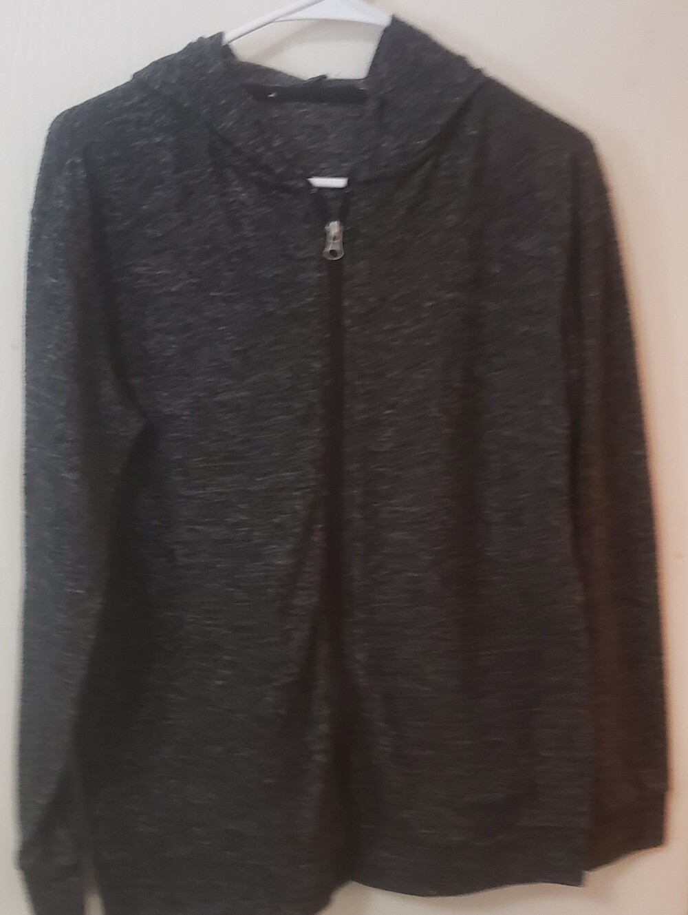 Dark Charcoal Zip Hoodie